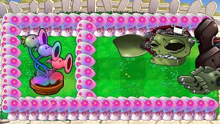 Hypno Threepeater vs 999 Giga Gargantuar vs Dr.Zomboss - Plants vs Zombies