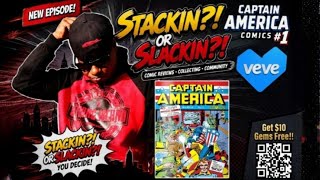 Stackin'!? 📚 Or Slackin'!? ⛔️ Captain America Comics #1 #Veve Supported Giveaway!! #Marvel 