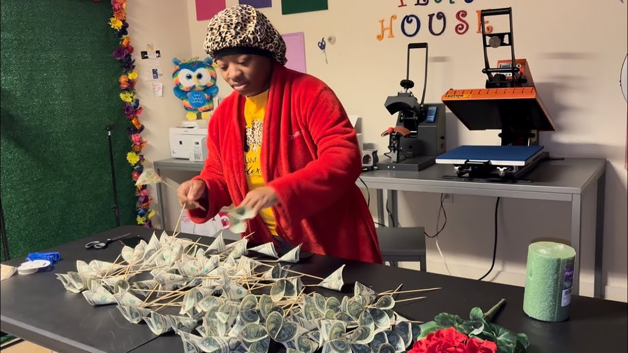 Let’s make a money bouquet step by step | tutorial 