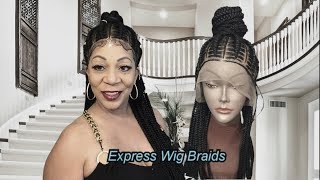 Most Realistic braid wig Express Wig Braids