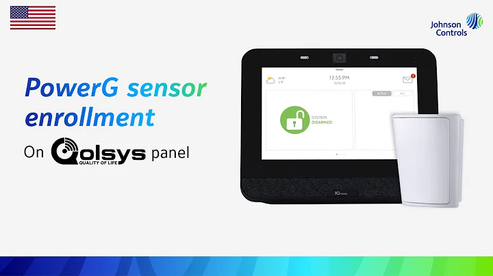 (English) PowerG Sensor Enrollment on IQ Panel