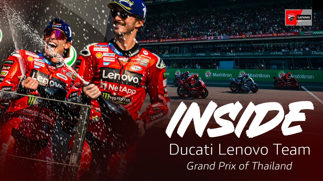 INSIDE Ducati Lenovo Team – Episode 01 #ThaiGP