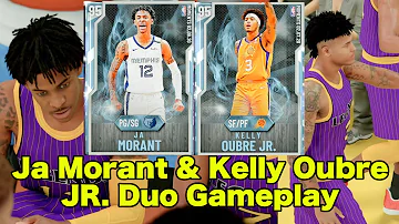 Diamond Moments Kelly Oubre Jr. and Ja Morant  Duo Gameplay NBA 2k20 My Team