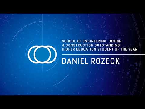 Daniel Rozek 2018 - Graduation - Engineering HE Student of the Year - Daniel Rozeck ...