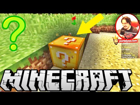 Hunger Games'de Şans Blokları? | Minecraft Türkçe Multiplayer | Bölüm 1