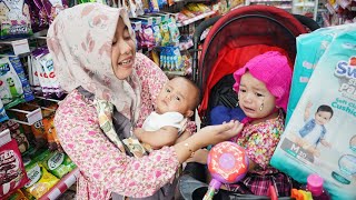 Belanja Perlengkapan Dua Bayi Lucu Bayi Arumi Malah Nangis Ali Vlog