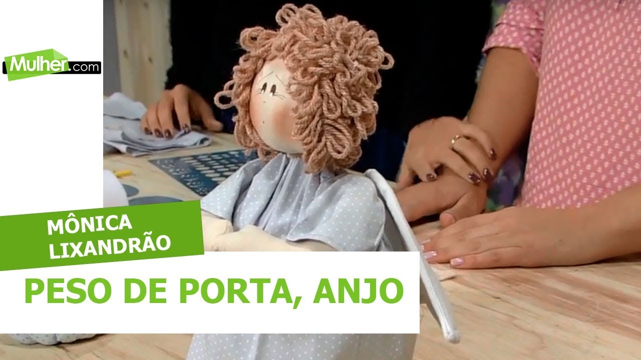 Peso de porta, Anjo - Mônica Lixandrão - 31/05/2018