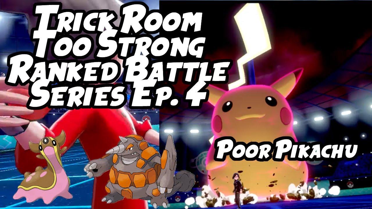 Trick Room Too Strong! | Ranked Battle Series Ep. 4 | Pokemon Sword and Shield VGC Ranked Battles