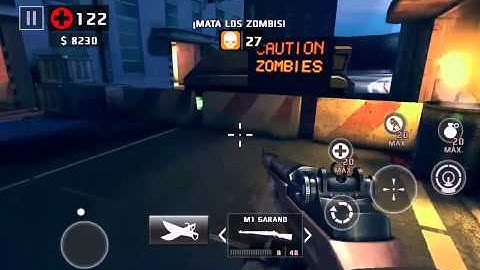 SMG DUAL UZI MK10 Dead Trigger 2, M1 GARAND MK10 D