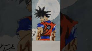 GokuDrawing #AnimeArt #GokuUltraInstinct #AnimeDrawing #TrendingReels #SaiyanTransformation☠️💪🎨