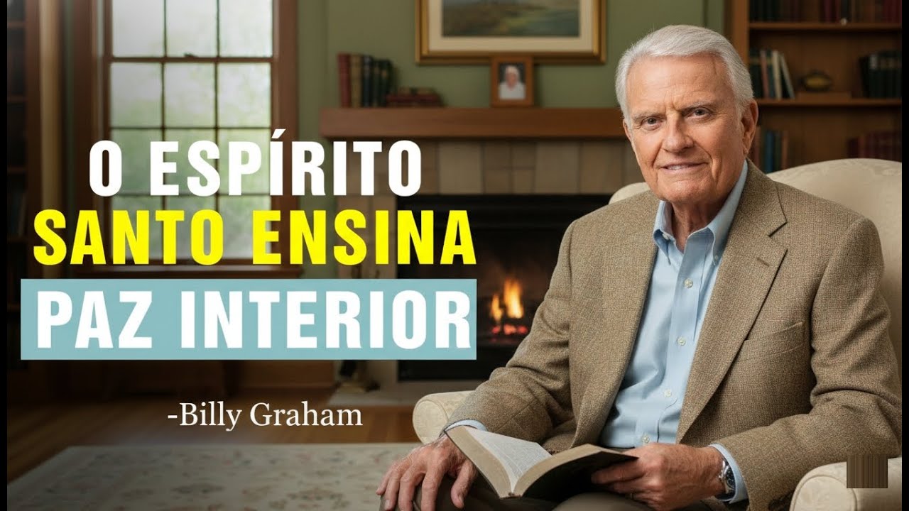 O SEGREDO PARA NUNCA MAIS PERDER A CALMA POR NADA NEM POR QUALQUER COISA SERMÃ | Billy Graham