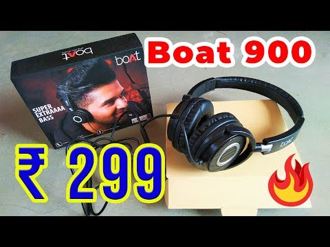 Boat BassHeads 900 Wired Headphone with Mic Review - AmazonSale at Rs 299 | Som Tips