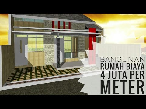 PROSES FINISHING BANGUNAN RUMAH  BIAYA  4 JUTA PER  M2  YouTube