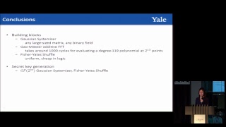 CHES 2017 9/26 Session II: Post-Quantum Implementations