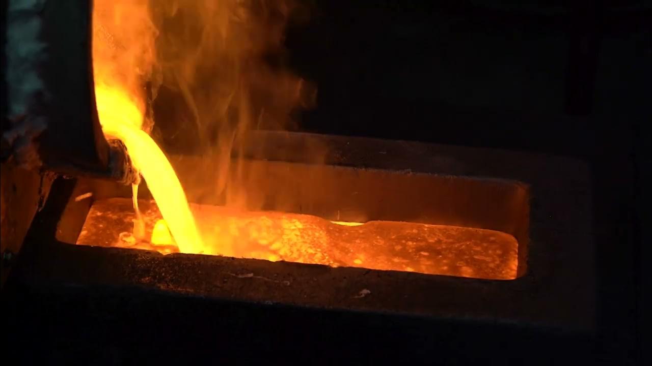 Melting Scrap Gold in New York YouTube