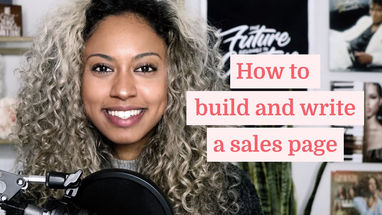 How to create a sales page - YouTube