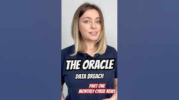 The Oracle Data Breach | Part ONE