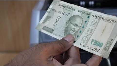 Zektra MG 9100+ | High-Speed Banknote Sorter 100% Taped Note Detection |Currency Sorting Machine