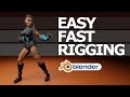 Blender 2.9 Tutorial - How to Rig a Character Quickly and Easily in Blender using the Rigify Add-on!