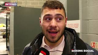 Dave Allen Reacts To Warrington Split Decision Win Over Galahadsays Warrington P4P In Britain
