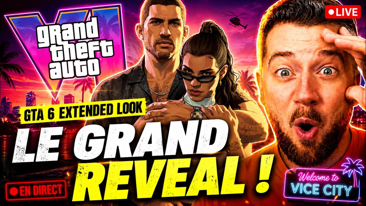 GTA 6 : LE GRAND REVEAL ! ON DÉCOUVRE LE GAMEPLAY EN DIRECT 🔥