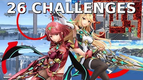 26 Challenges For Pyra and Mythra! - Super Smash Bros. Ultimate