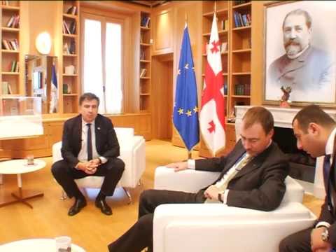 შეხვედრა ევროკავშირის სადამკვირვებლო მისიის ხელმძღვანელთან