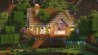 [Minecraft] 🌲🌿 Cottagecore Small House / Tutorial