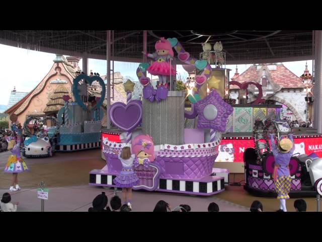 サンリオハーモニーランド'15.04.11 12:45 パレード パラレル