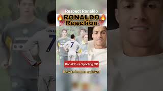 Ronaldo Reaction . How To Respect Ex