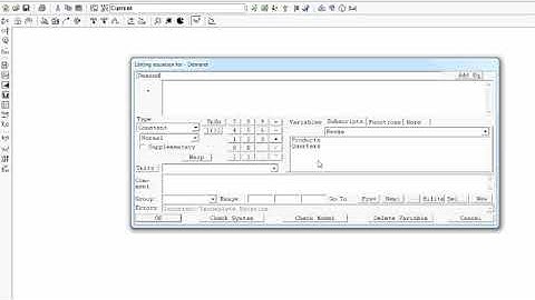 VENSIM Subscripts Tutorial