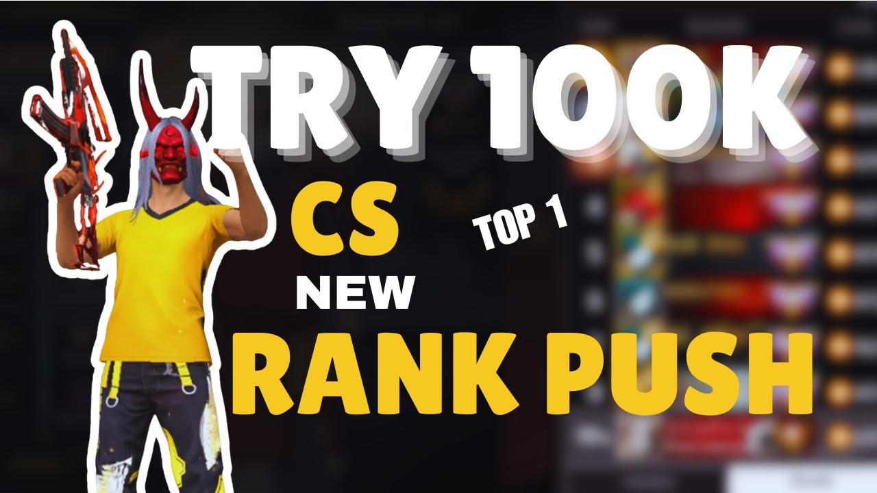 NEW CS Rank Push | Road To Region | Free Fire New Season Live Push With ...