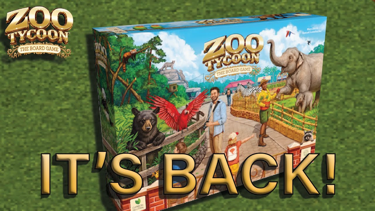 Zoo Tycoon: The Board Game will let you build a zoo on your table next year