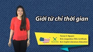 🇺🇸Ngữ pháp || Giới từ chỉ thời gian: in, at, on 🕢🕓🕙