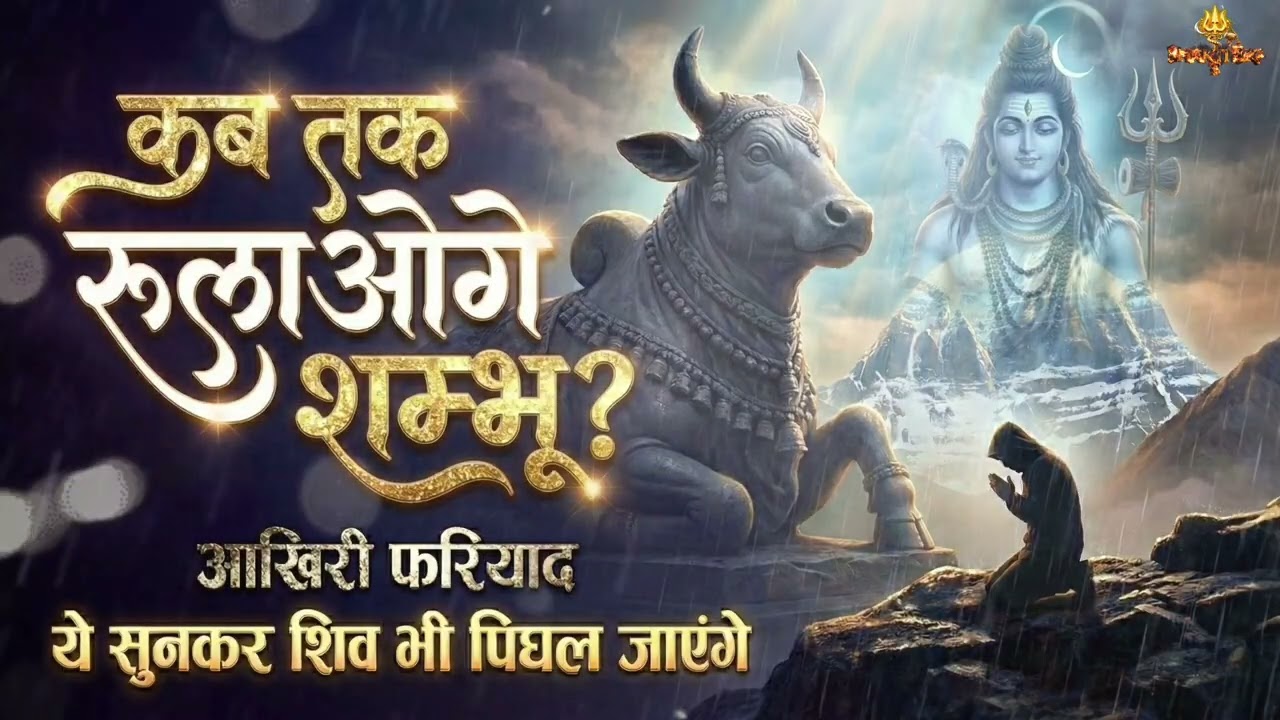 बिखरे भक्त का सवाल | कब तक रुलाओगे शम्भू? अब तो तरस खाओ 😭 | Painful Shiv Bhajan | Mahadev Song 2026