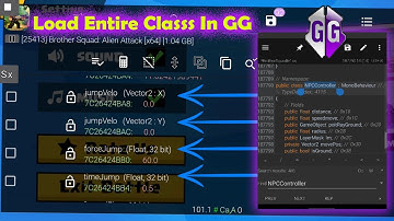 How to Load full class in game guardian | Dump.cs load all values to game guardian