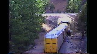 Union Pacific freight WPX at Williams Loop CA 1988