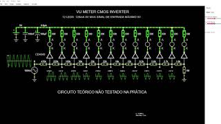 VU METER CMOS CD4049