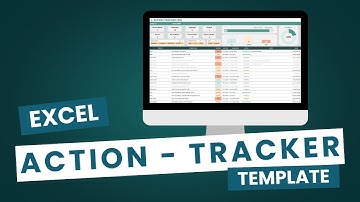 Excel Action Tracker Template | Spreadsheet Video Preview