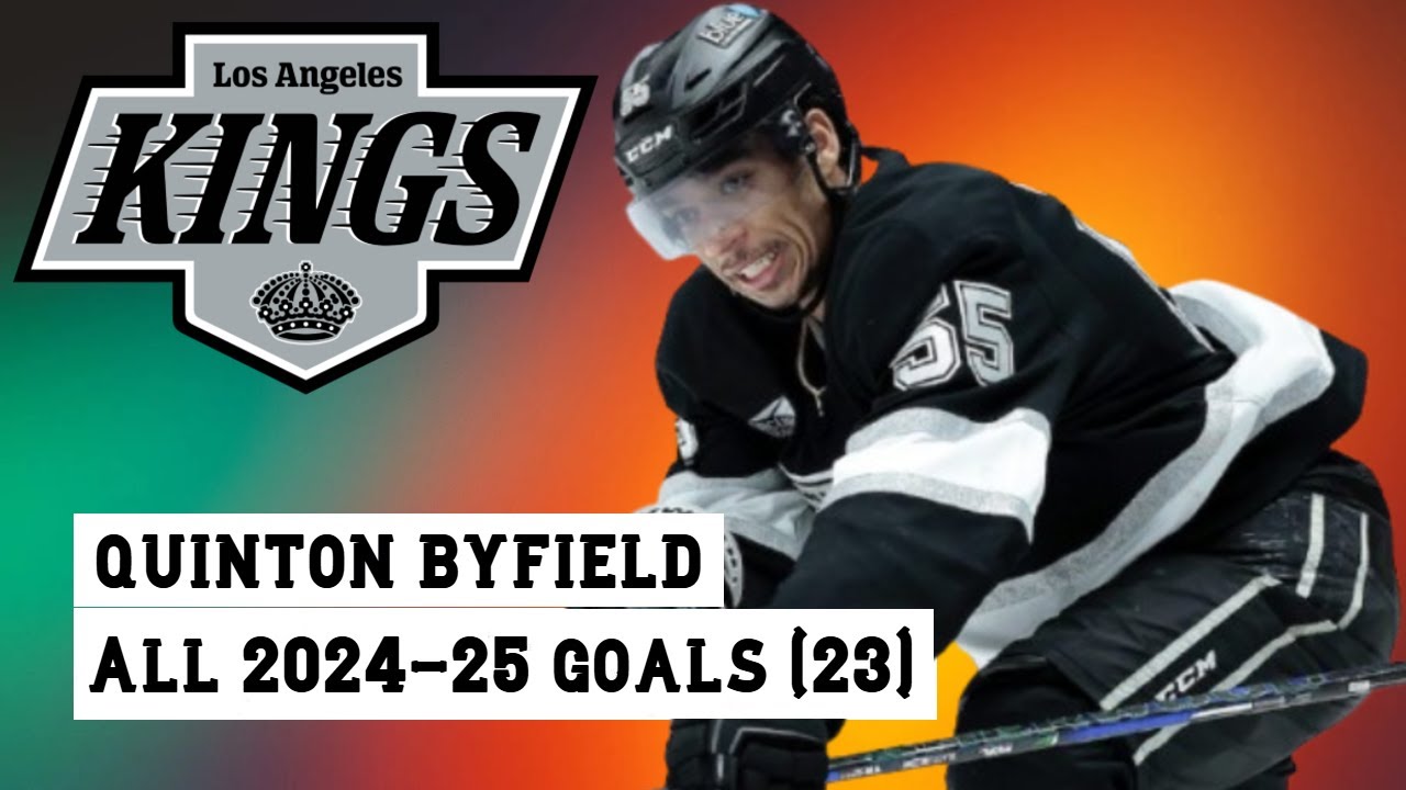 Quinton Byfield (#55) All 23 Goals of the 2024-25 NHL Season