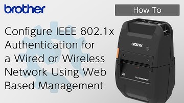 Configure IEEE 802.1x Authentication for a Wired or Wireless Network Using Web Based Management