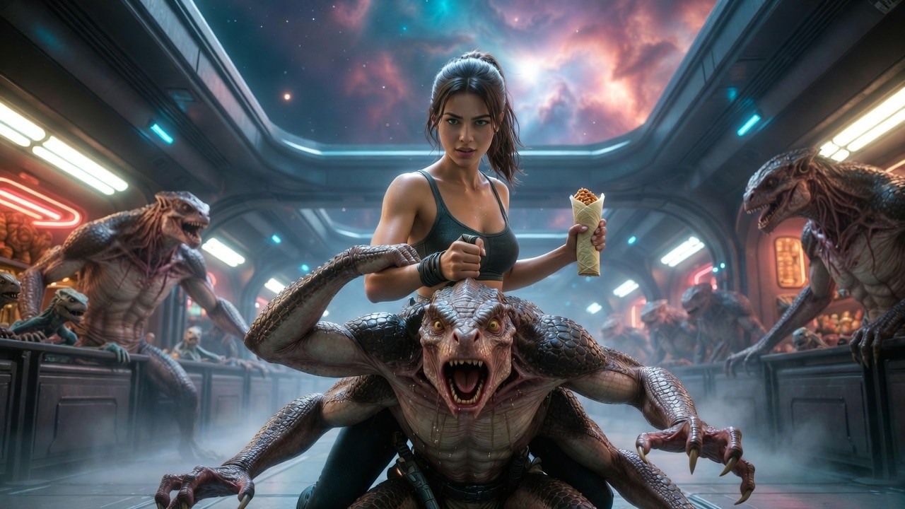 When the Human Walked In… Even the Predators Stepped Aside | Apex Deathworlder Story