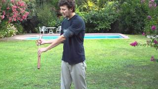 Nunchaku Tutorial: Wristroll in a Figure 8