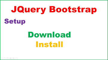 JQuery Bootstrap Ep.01 : Download,Install - Hello World