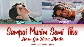 Video thumbnail of "JKT48 - Sampai Musim Semi Tiba (Haru Ga Kuru Made) Greshan Ver. | Color Coded Lyrics [IDN/ENG]"