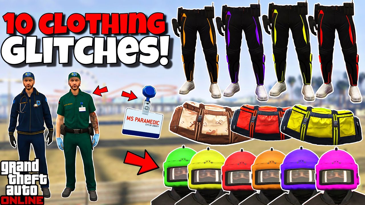 10 Clothing Glitches In GTA 5 Online YouTube 
