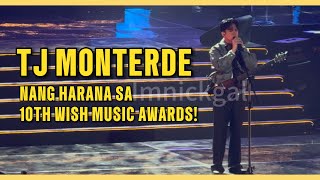 TJ MONTERDE PERFORMS PALAGI @ #10thwishmusicawards #tjmonterde #palagi
