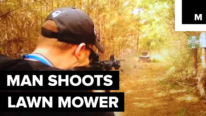 This Man Packed a Lawn Mower With Explosives, Shot...