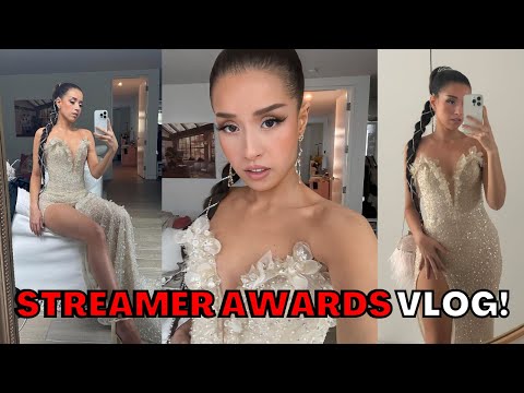 Pokimane's vlog of The Streamer Awards