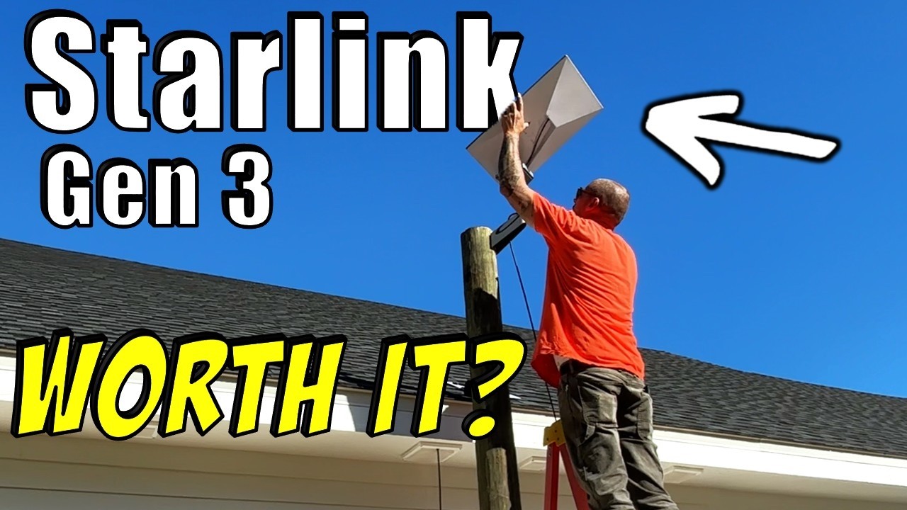 Установка STARLINK GEN 3 — как она работает на самом деле?